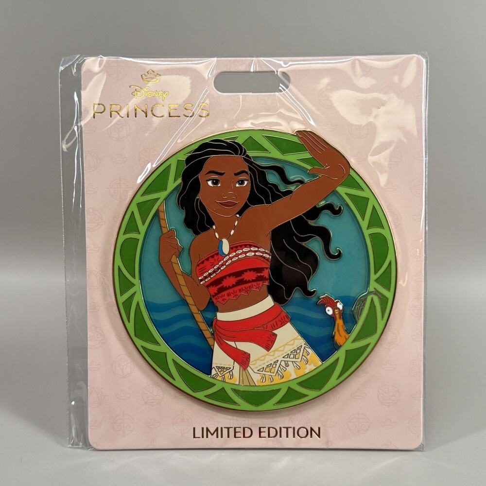 D23 2026 WDI Disney Moana Princess Dream Window Jumbo Pin LE 400 MOG